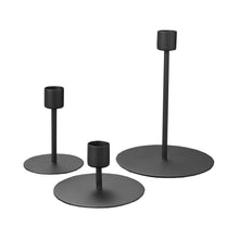Load image into Gallery viewer, Black Taper Candle Holder