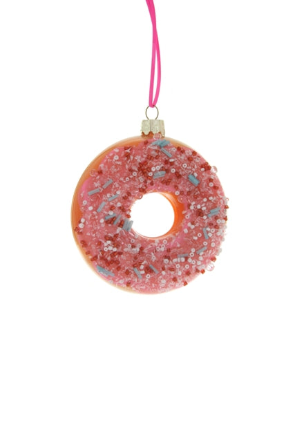 Pink Donut Ornament